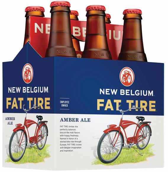 New Belgium Fat Tire Amber Ale Liquor Depot; Edmonton