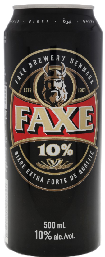 Faxe Extra Strong 10% : Liquor Depot; Edmonton