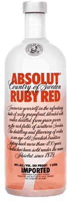 Absolut Ruby Red Vodka