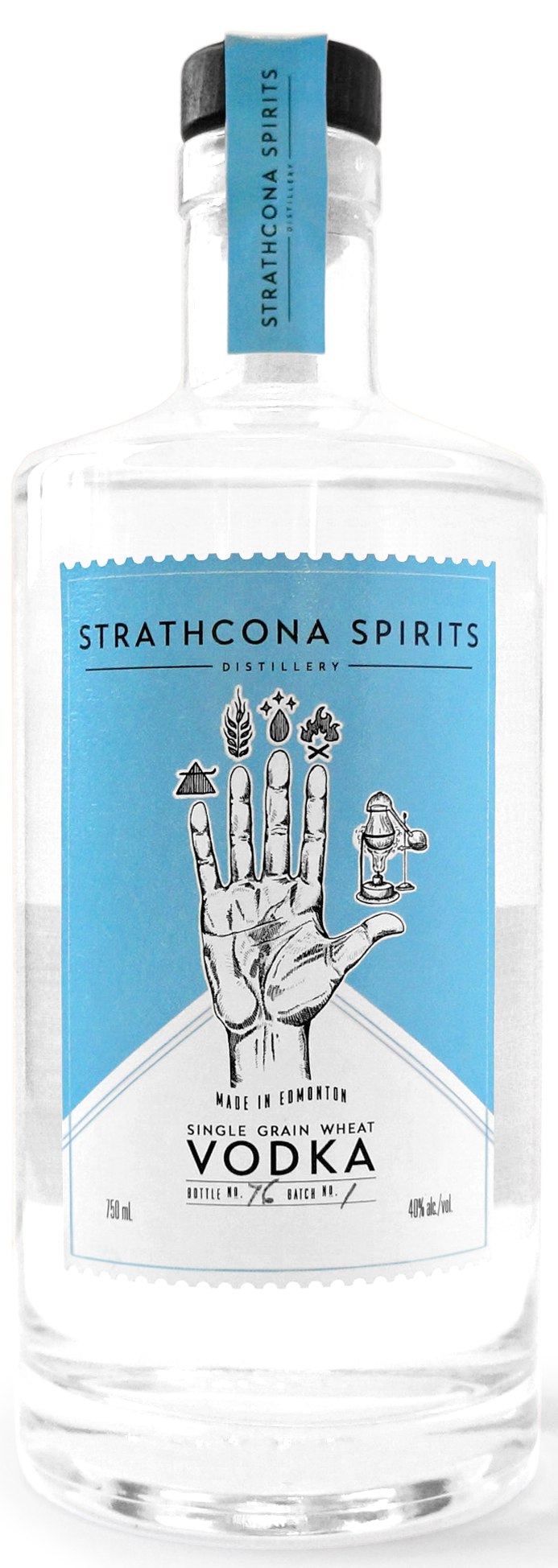 Strathcona Spirits Single Grain Wheat Vodka Liquor Depot; Edmonton