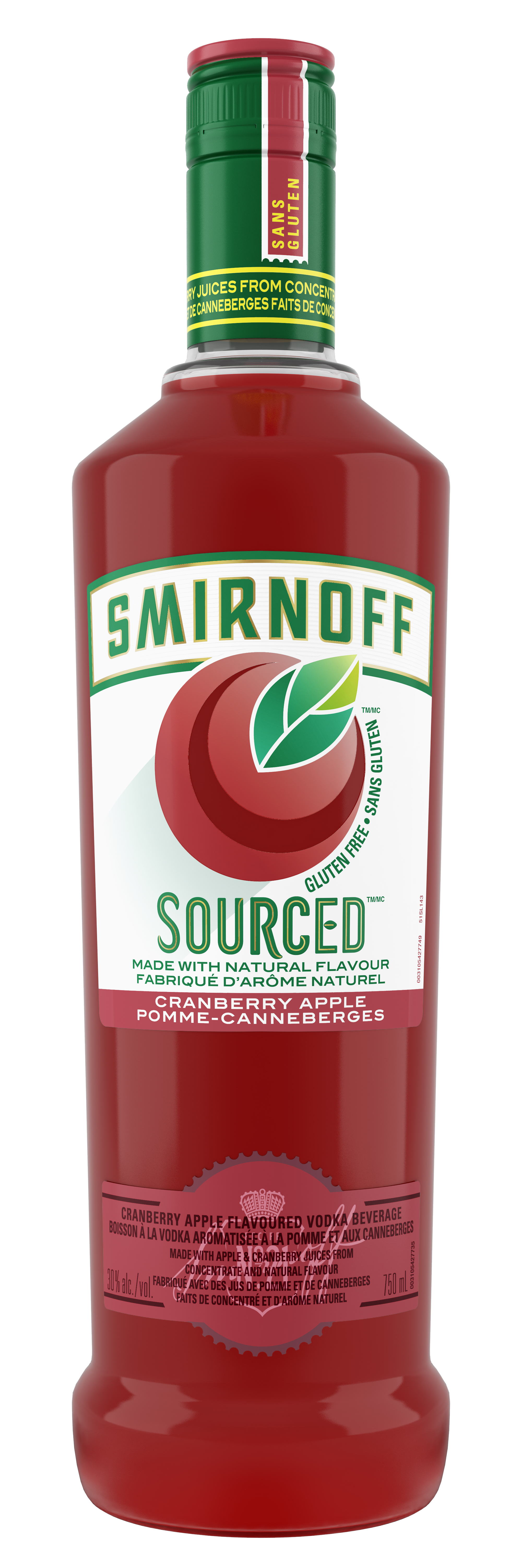 Smirnoff Sourced Cranberry Apple Vodka Liquor Depot; Edmonton