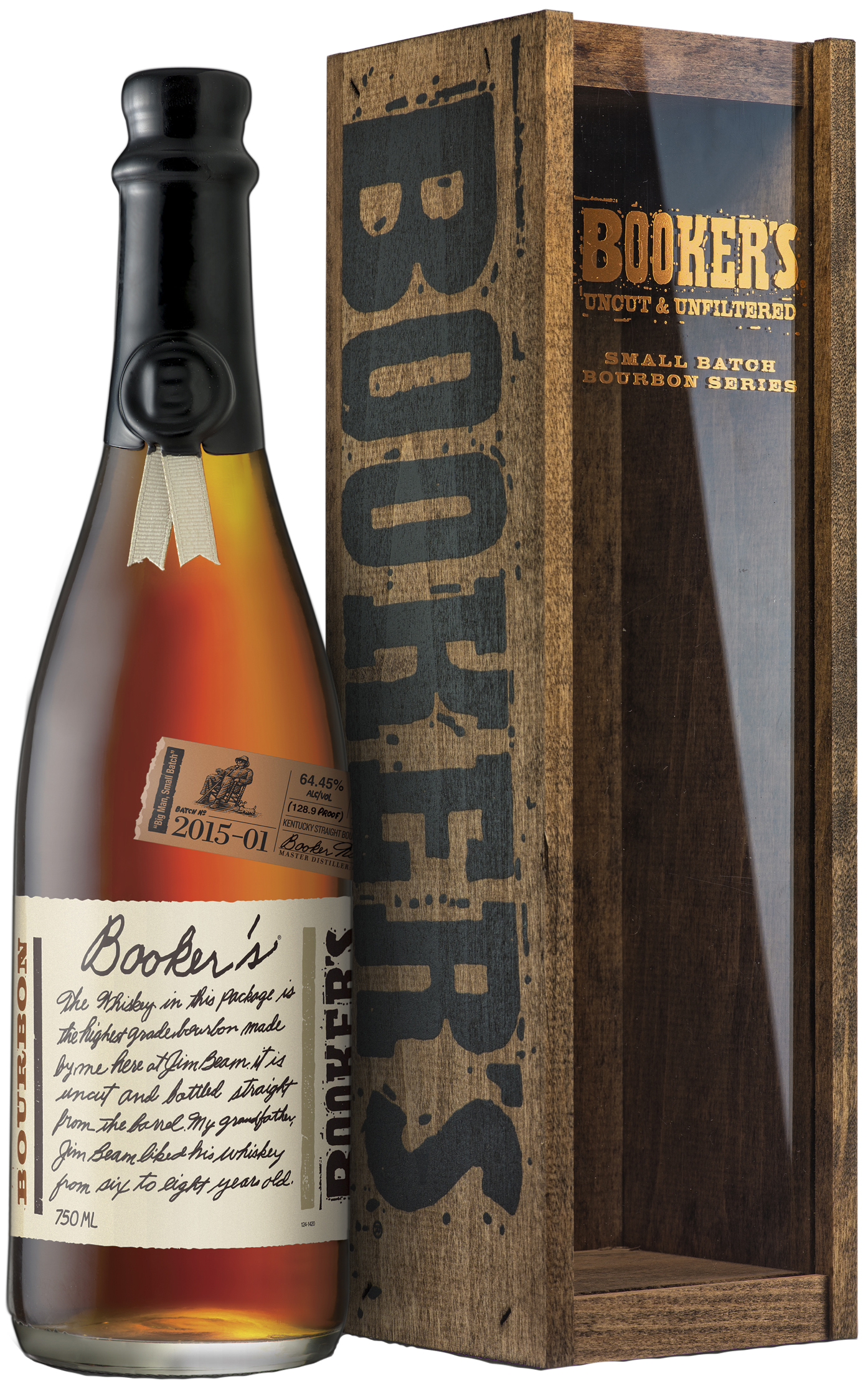 Booker's Noe Bourbon With Wood Box Liquor Depot; Edmonton