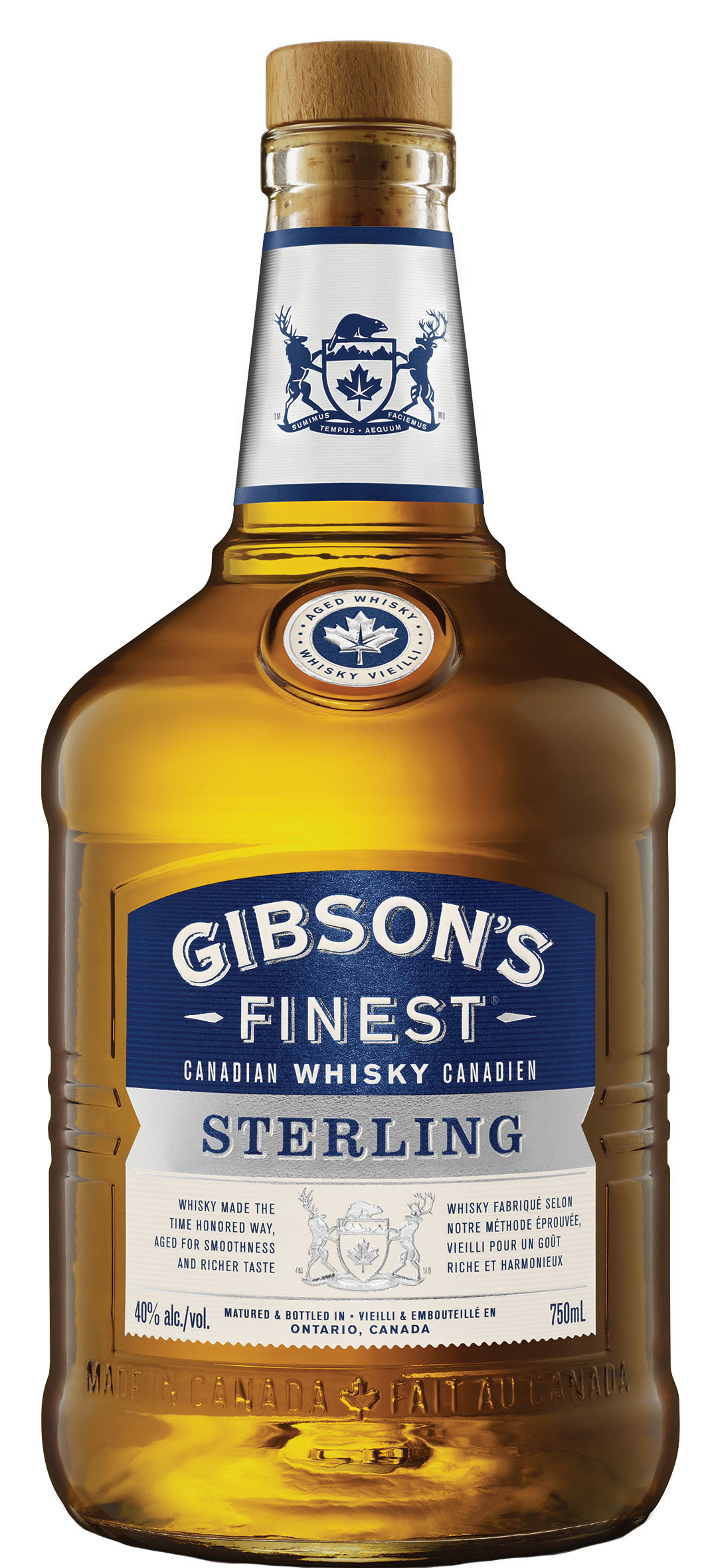 Gibson's Sterling Finest Canadian Whisky Liquor Depot; Edmonton