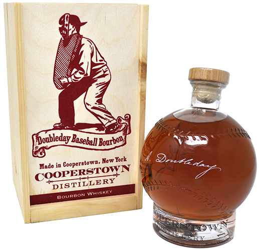 Cooperstown Distillery Doubleday Baseball Bourbon