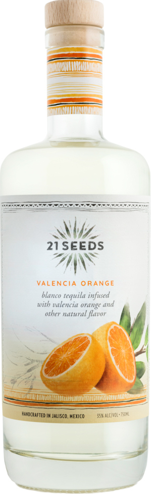 21 Seeds Valencia Orange Blanco Tequila