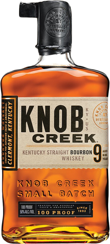 Knob Creek Kentucky Straight Bourbon Whiskey 9 year old