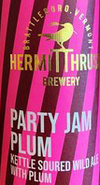 Hermit Thrush Brewery Party Jam Plum Sour