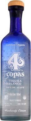 4 Copas Blanco Tequila
