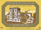 Château Ducru Beaucaillou Saint Julien 2009