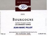 Domaine Jean-Marc Pillot Bourgogne Rouge les Grands Terres 2011