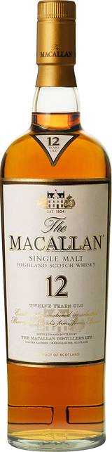 Macallan Single Highland Malt Scotch Whisky 12 year old