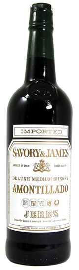 Savory & James Amontillado Sherry