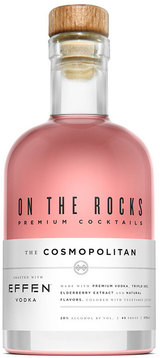 On The Rocks Premium Cocktails The Effen Cosmopolitan