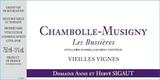 Domaine Anne & Herve Sigaut Chambolle Musigny Les Bussieres Vielles Vignes 2017