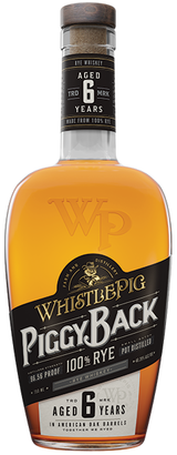 WhistlePig PiggyBack Rye Whiskey 6 year old