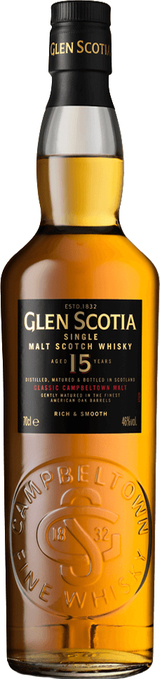 Glen Scotia Campbeltown Single Malt Scotch Whisky 15 year old