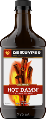 DeKuyper Hot Damn 100 Proof Cinnamon Schnapps