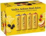 Nütrl Lemonade Vodka Seltzer Variety Pack
