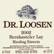 Dr. Loosen Bernkasteler Lay Riesling Eiswein 2002