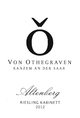 Von Othegraven Kanzemer Altenberg Riesling Kabinett 2012