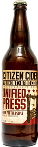 Citizen Cider Unified Press Hard Cider