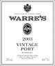 Warre's Vintage Port 2003