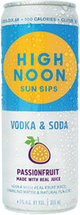 High Noon Spirits Sun Sips Passionfruit Vodka & Soda