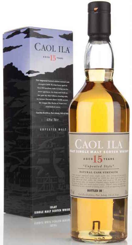 Caol Ila Unpeated Style Single Malt Scotch Whisky 15 year old : Liquor ...