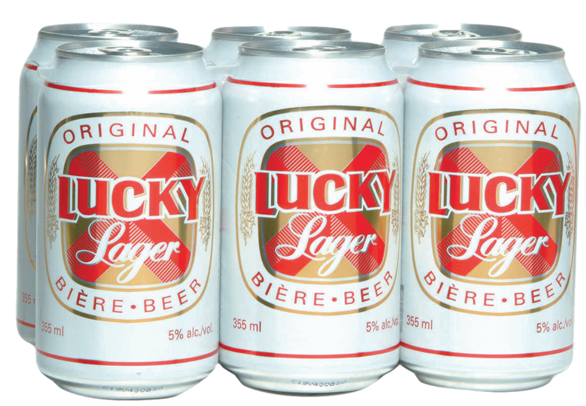 Lucky Lager Beer : Liquor Depot; Edmonton